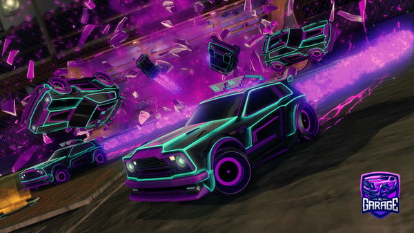 A Rocket League car design from ShooterinoS