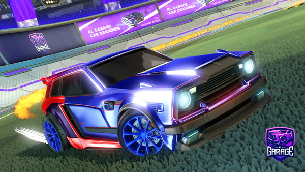 A Rocket League car design from Psycho_zSToNe