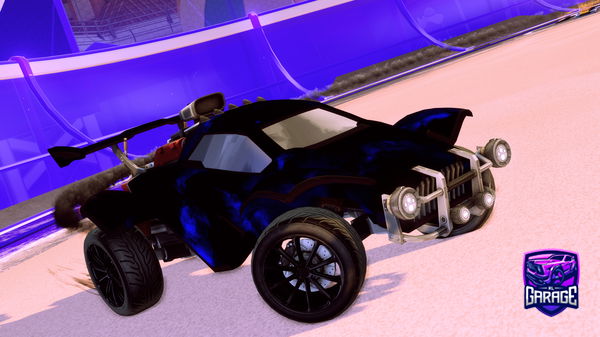 A Rocket League car design from ItsRuflls