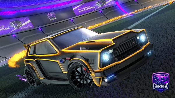 A Rocket League car design from Vojty
