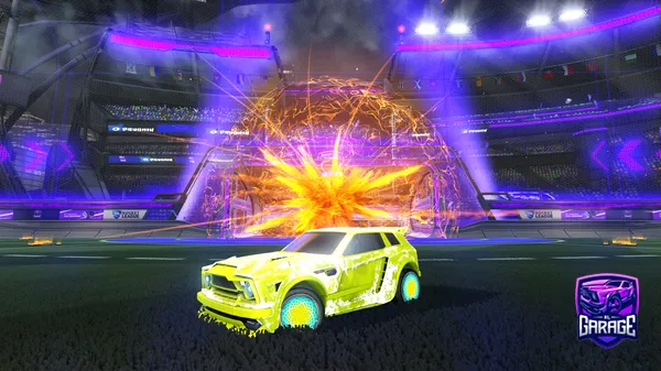 A Rocket League car design from Mateus_Andrade17