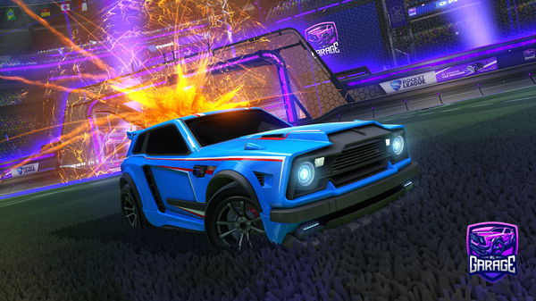 A Rocket League car design from Lapulgahuevona