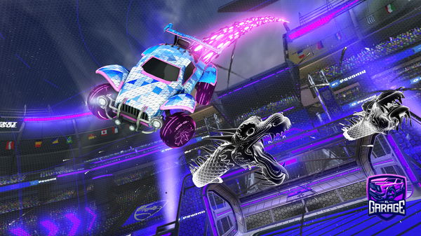 A Rocket League car design from Blac-Jac