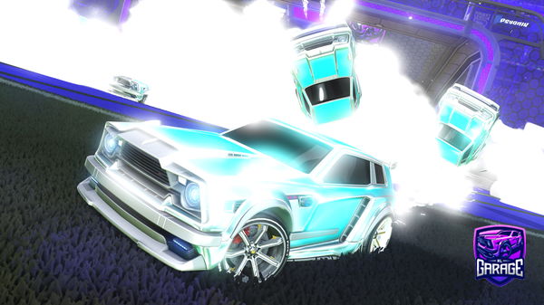 A Rocket League car design from xrimed