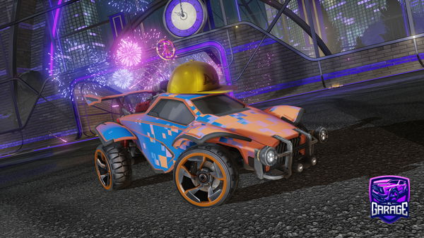 A Rocket League car design from Medogame77