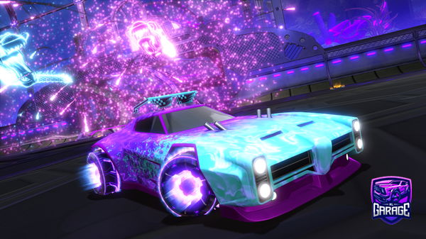 A Rocket League car design from Komz124