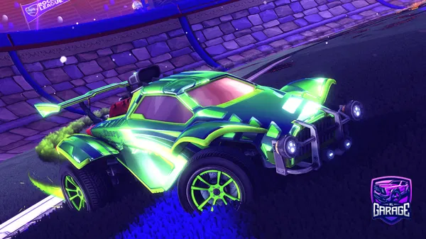 A Rocket League car design from Beastyboy624