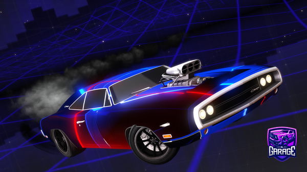 A Rocket League car design from Illusionist07