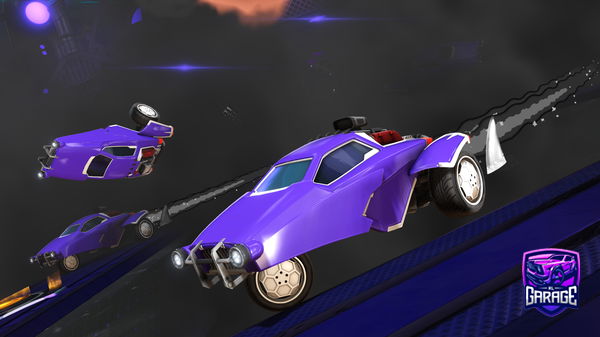 A Rocket League car design from Ayvury