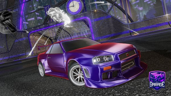 A Rocket League car design from Samigee15