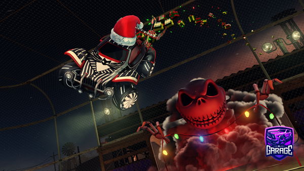 A Rocket League car design from Stevecreeper9