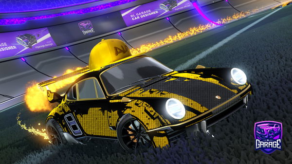 A Rocket League car design from Danizx