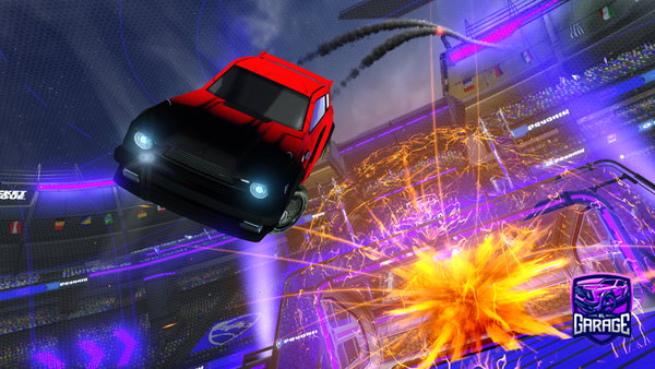 A Rocket League car design from sportcars2010