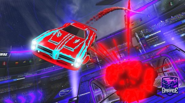 A Rocket League car design from AK_Xero21