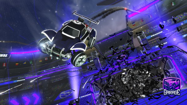 A Rocket League car design from FASTNETROCK
