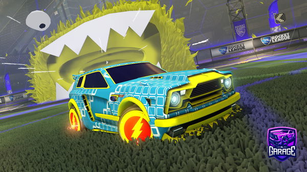 A Rocket League car design from DPAdrian