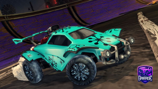 A Rocket League car design from Synxty