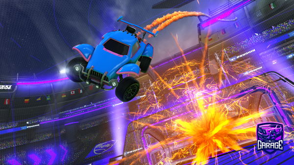 A Rocket League car design from allydingdong