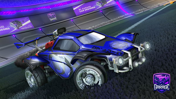 A Rocket League car design from Poweredplayer