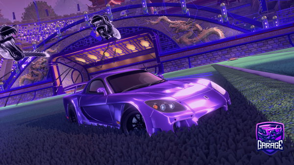 A Rocket League car design from nsxro