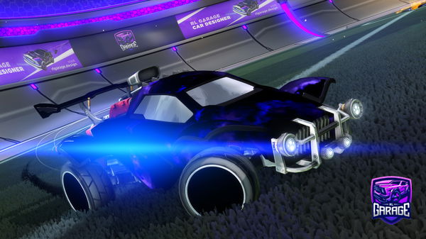 A Rocket League car design from ticarbide