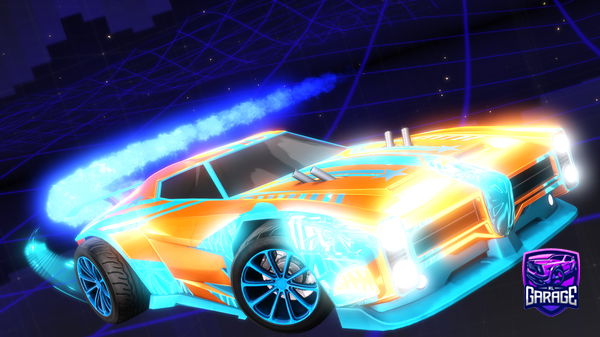 A Rocket League car design from ChuckNorris1583