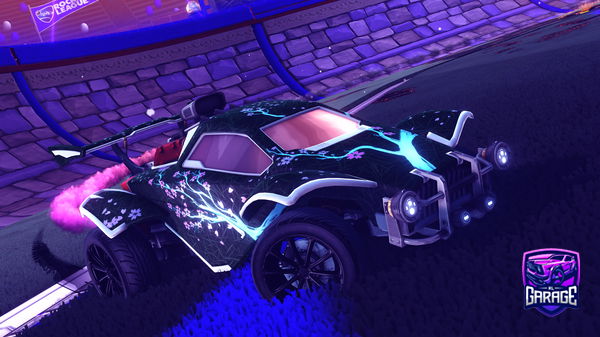 A Rocket League car design from NetfishHun