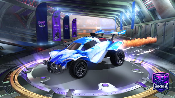 A Rocket League car design from rad77