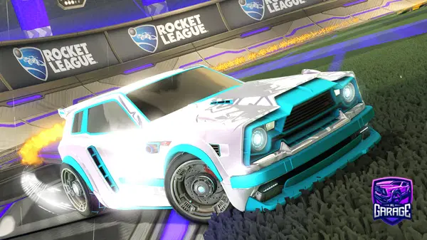 A Rocket League car design from rlperson12354