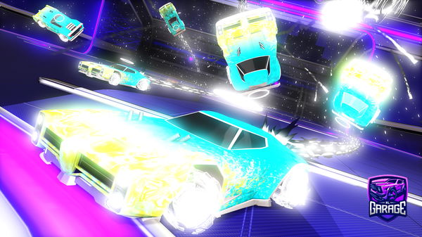 A Rocket League car design from Iceman365