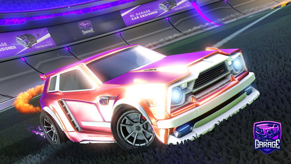A Rocket League car design from Romluch
