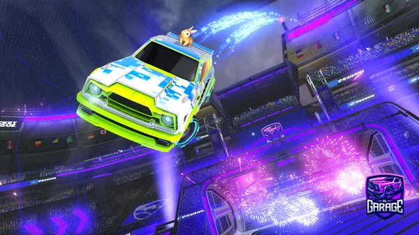 A Rocket League car design from Creepy3948