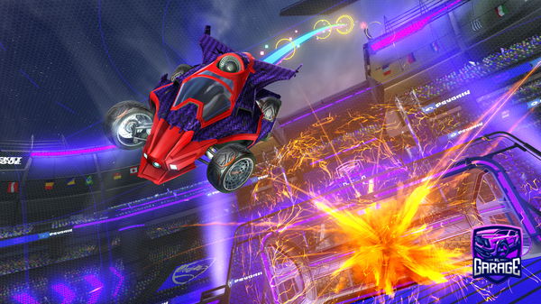 A Rocket League car design from cartunner