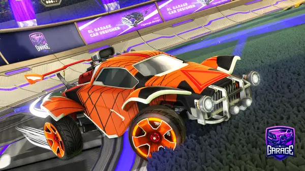 A Rocket League car design from Noxalymph