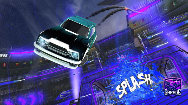 A Rocket League car design from spiderflow6730