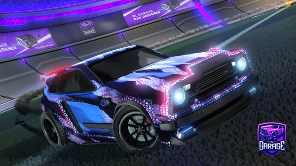 A Rocket League car design from kiwui_o