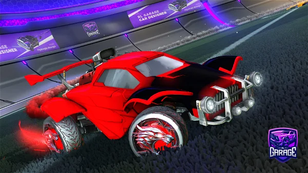 A Rocket League car design from AwesomeTank56
