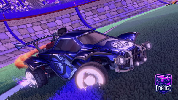 A Rocket League car design from Tapelesslime851