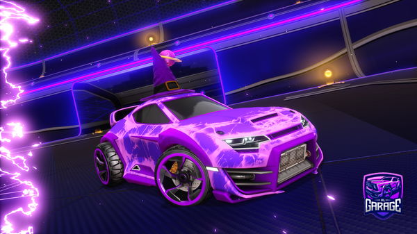 A Rocket League car design from Nicobalta