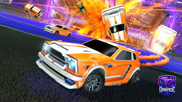 A Rocket League car design from Cosmikledg