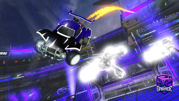 A Rocket League car design from Imaybecrazyboy