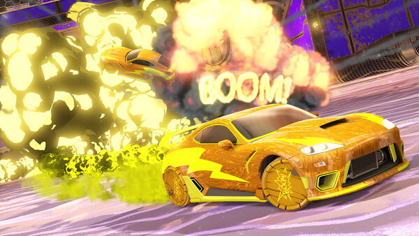 A Rocket League car design from irosario78
