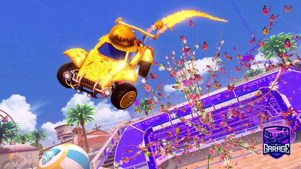 A Rocket League car design from GrandmaJuan