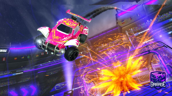 A Rocket League car design from HalalxJalal