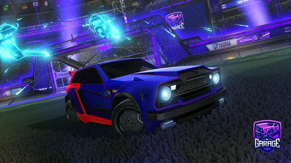 A Rocket League car design from Sn0wSt0rmRL