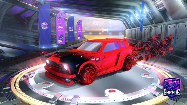 A Rocket League car design from Haze_LX