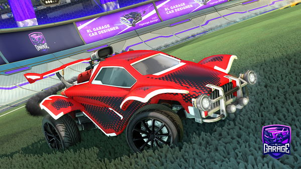 A Rocket League car design from CrazyChicho