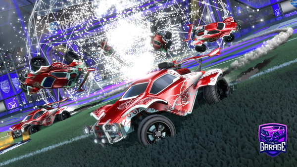 A Rocket League car design from Mingus123
