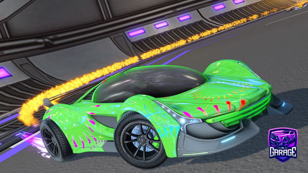 A Rocket League car design from JollySpeed