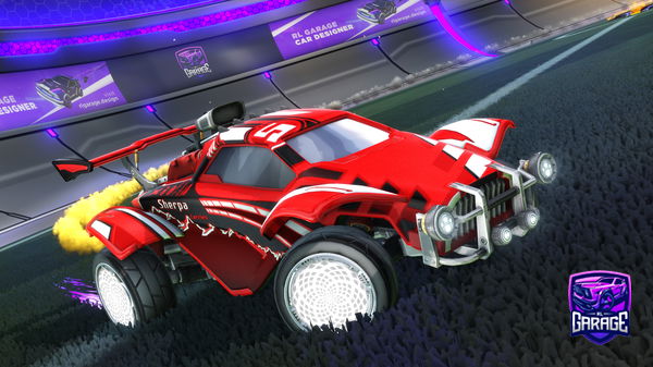 A Rocket League car design from R3KTGoldFish